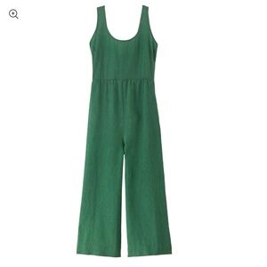 Patagonia Women's Garden Island Jumpsuit Conifer Green Medium